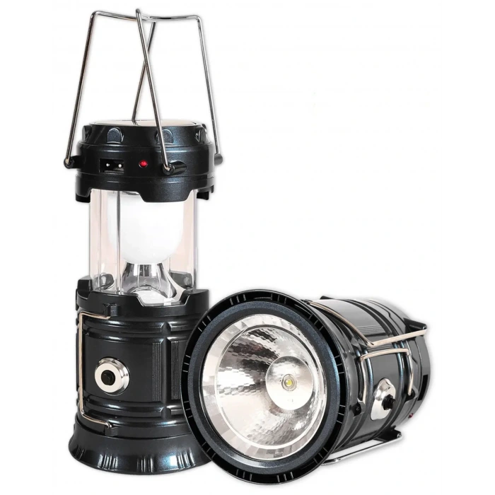 20W Şarj Edilebilir Solar Fener ; 320lm ; 6500K