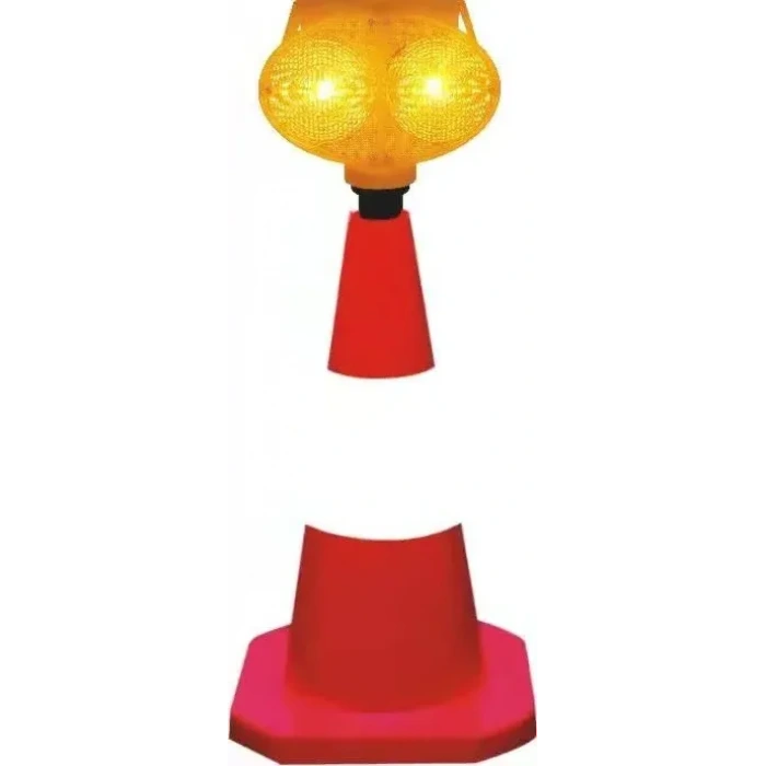 20W Solar Fener ; 320lm ; İKAZ