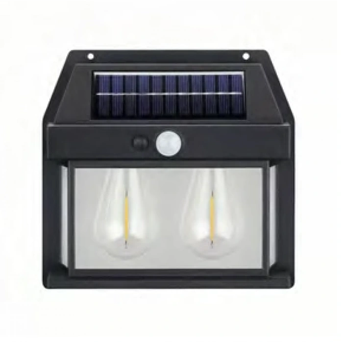 24W Solar Dekoratif Bahçe Armatürü ; Sensörlü ; 480lm ; 3200K