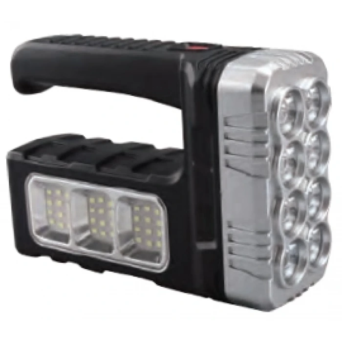 30W Şarj Edilebilir Solar Fener ; 480lm ; 6500K