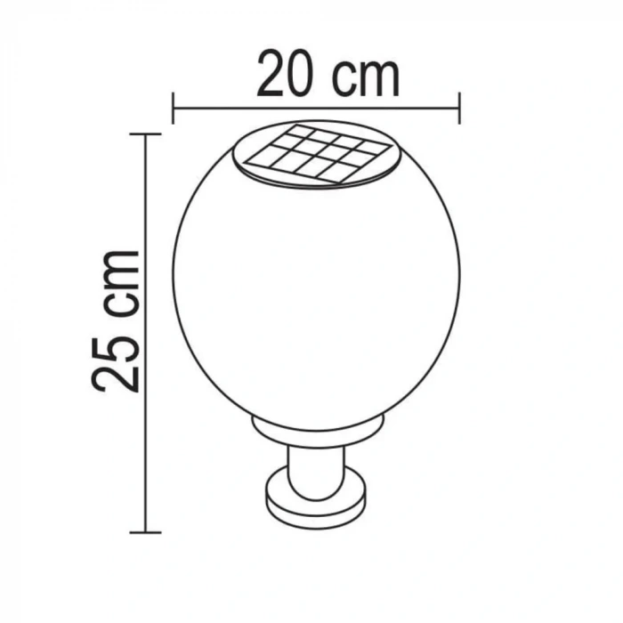 30W Solar Set Üstü Armatürü ; Kumandalı ; 600lm ; 6500K-4000K-3200K Seçmeli