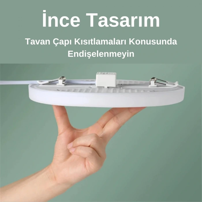 36W Ayarlanabilir Led Panel ; 3240lm ; 6500K , 4000K , 3200K