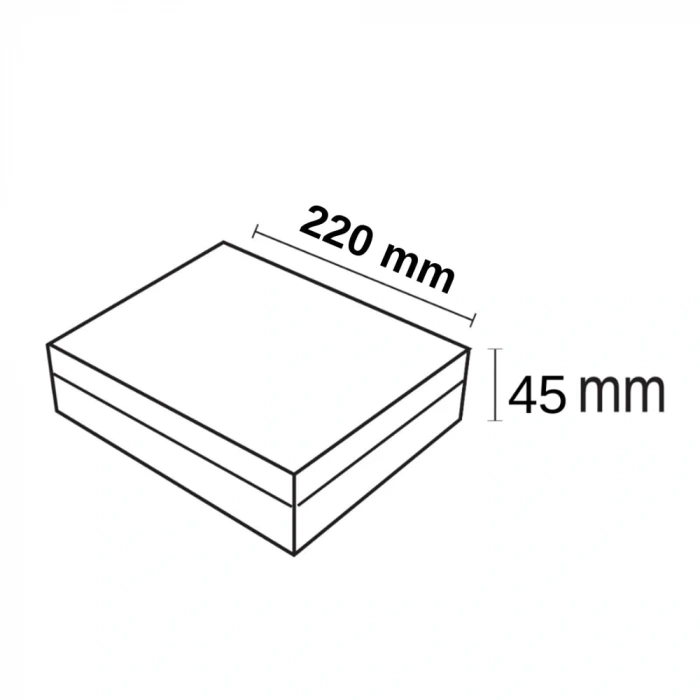 36W Sıva Üstü Kare Led Panel ; 3240lm ; 6500K , 4000K , 3200K