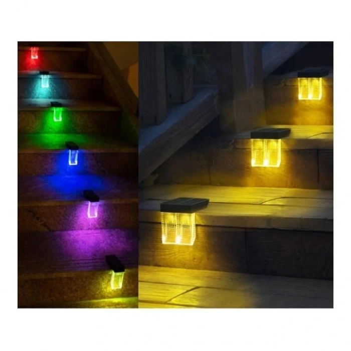 3W Solar Duvar Apliği ; 50lm ; 3200K-RGB