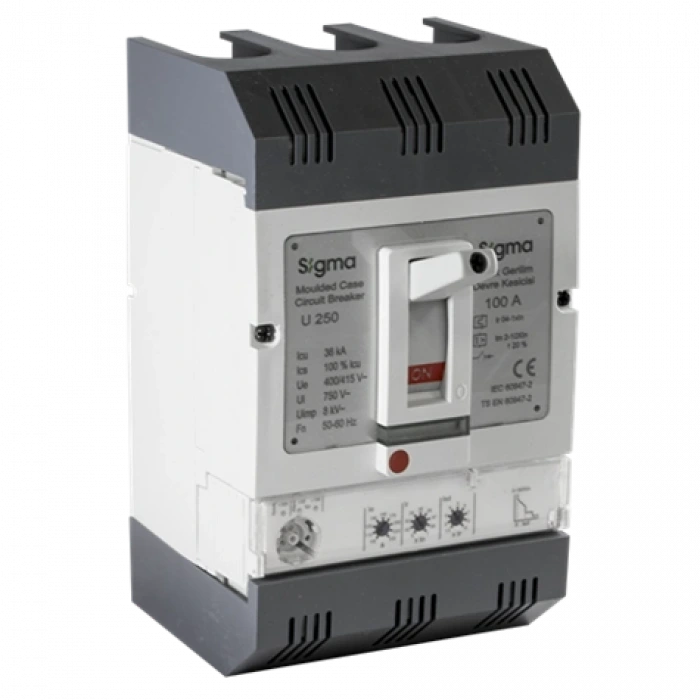 3x1250A 3 Kutuplu Elektronik Açtırma Üniteli AG Devre Kesici