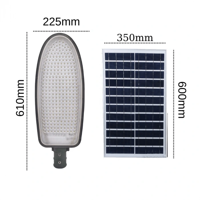 400W Solar Sokak Armatürü ; Kumandalı ; 10000lm ; 6500K