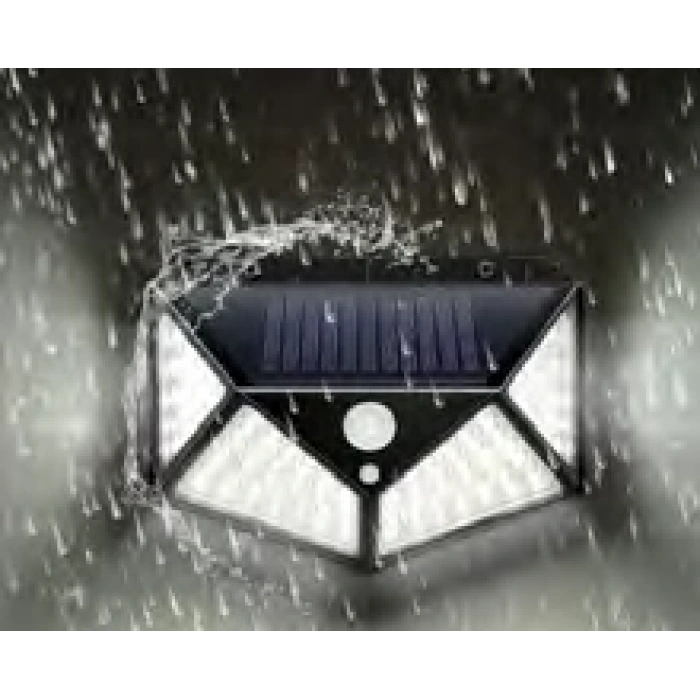40W Solar Duvar Apliği ; Sensörlü ; 640lm ; 6500K-3200K