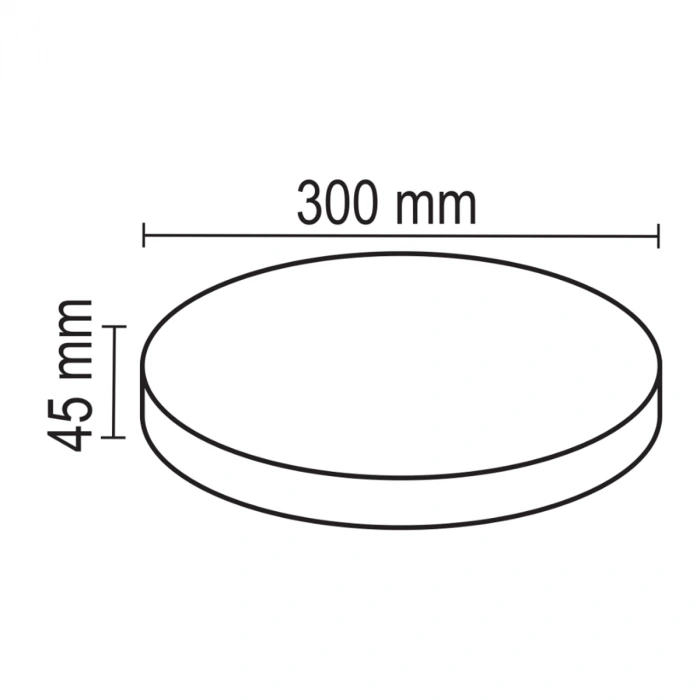 48W Sıva Üstü Led Panel ; 4320lm ; 6500K , 4000K , 3200K