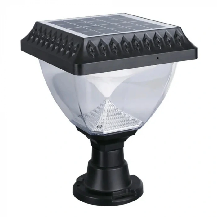 50W Solar Bahçe Armatürü ; Kumandalı ; 1000lm ; 6500K-3200K-RGB Seçmeli