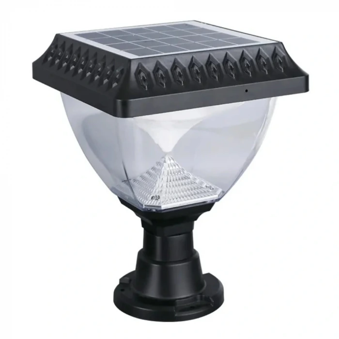 50W Solar Bahçe Armatürü ; Kumandalı ; 1000lm ; 6500K-3200K-RGB Seçmeli