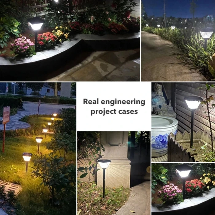 50W Solar Bahçe Armatürü ; Kumandalı ; 1000lm ; 6500K-3200K-RGB Seçmeli