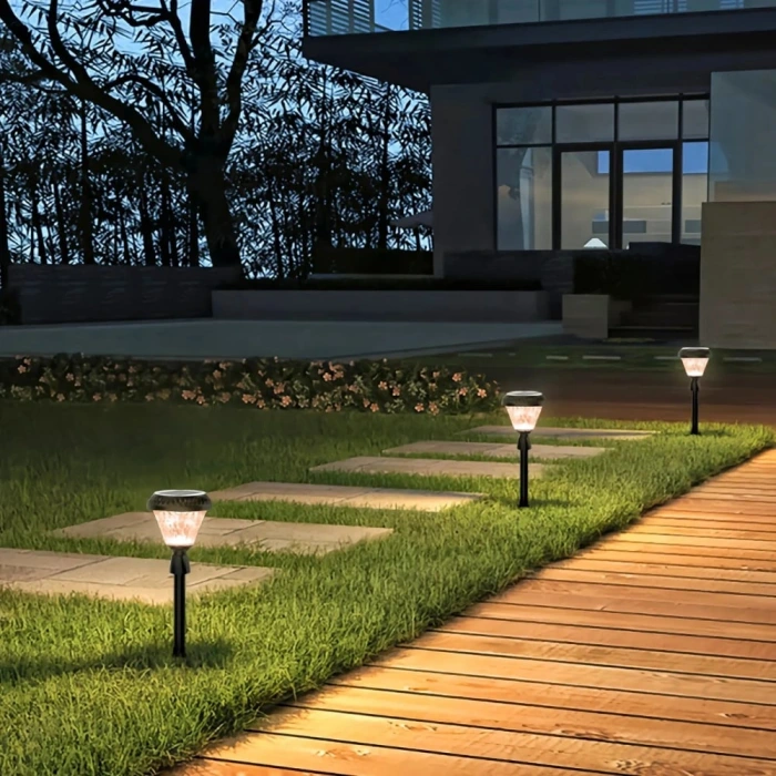 50W Solar Bahçe Armatürü ; Kumandalı ; 1000lm ; 6500K-3200K-RGB Seçmeli