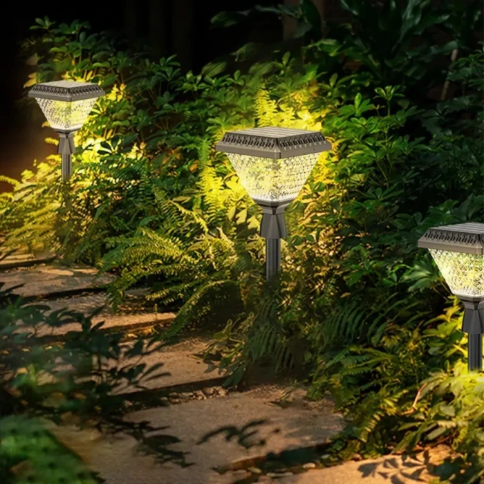 50W Solar Bahçe Armatürü ; Kumandalı ; 1000lm ; 6500K-3200K-RGB Seçmeli