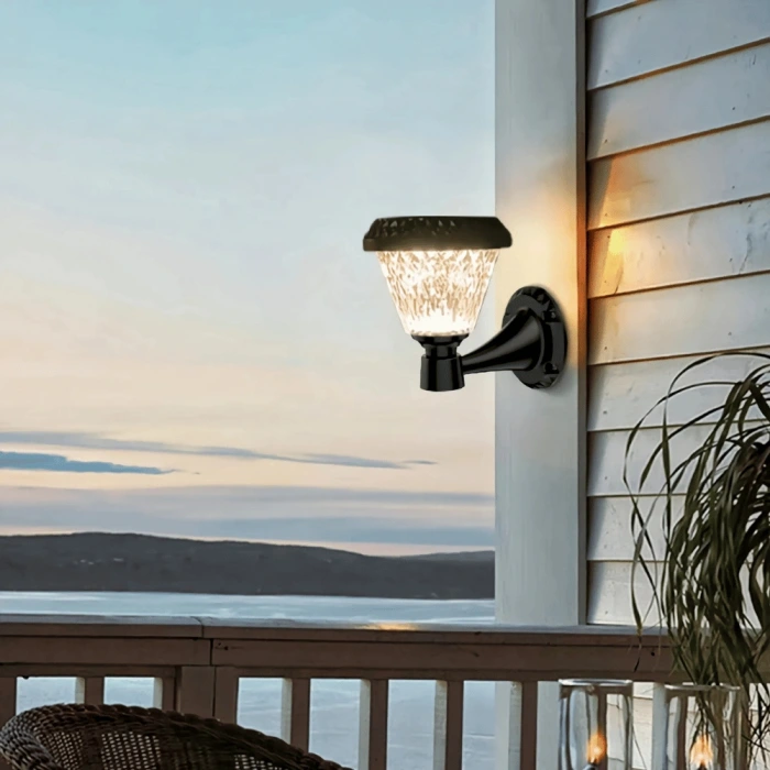 50W Solar Bahçe Armatürü ; Kumandalı ; 1000lm ; 6500K-3200K-RGB Seçmeli