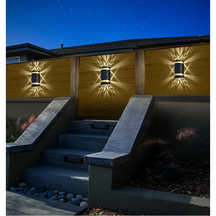 5W Solar Duvar Apliği ; 80lm ; 3200K