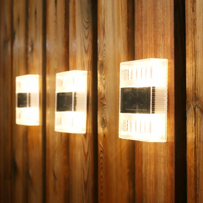 5W Solar Duvar Apliği ; 80lm ; 3200K