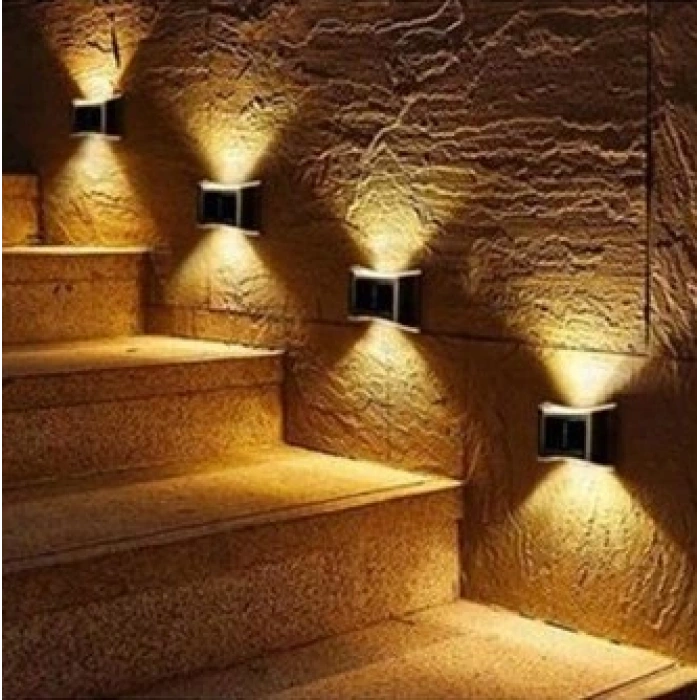 5W Solar Duvar Apliği ; 80lm ; 3200K