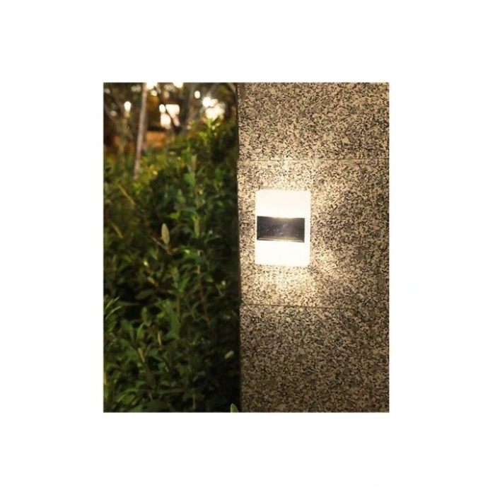 5W Solar Duvar Apliği ; 80lm ; 3200K