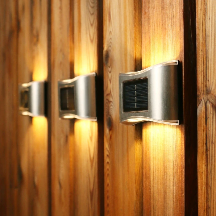 5W Solar Duvar Apliği ; 80lm ; 3200K