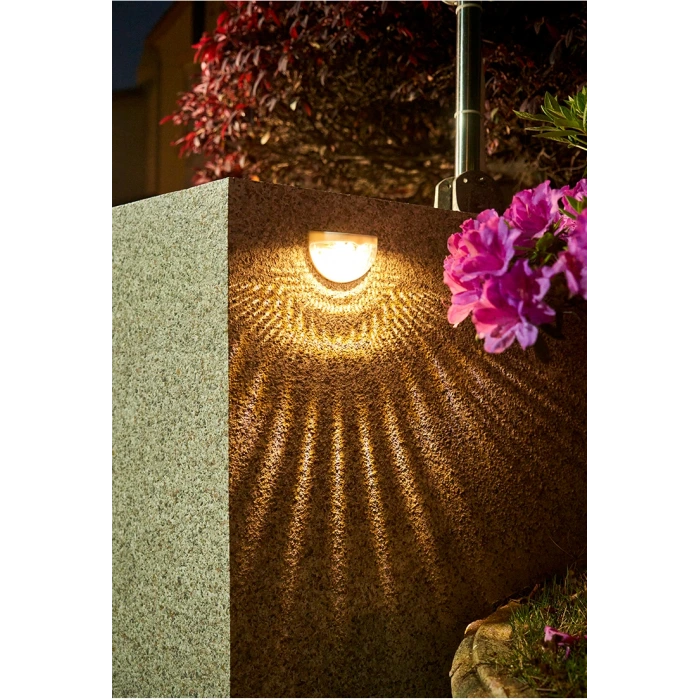 5W Solar Duvar Apliği ; 80lm ; 3200K