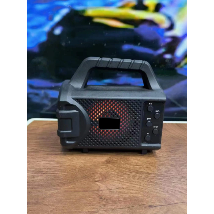 60W Şarj Edilebilir Solar Radyolu Feneri ; 960lm ; 6500K