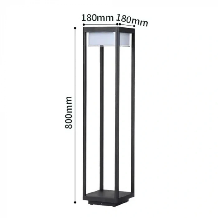 60W Solar Armatür ; Kumandalı ; 1200lm ; 6500K-4000K-3200K Seçmeli