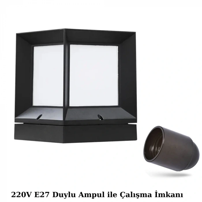 60W Solar Set Üstü Armatürü ; Kumandalı ; 1200lm ; 6500K-4000K-3200K Seçmeli