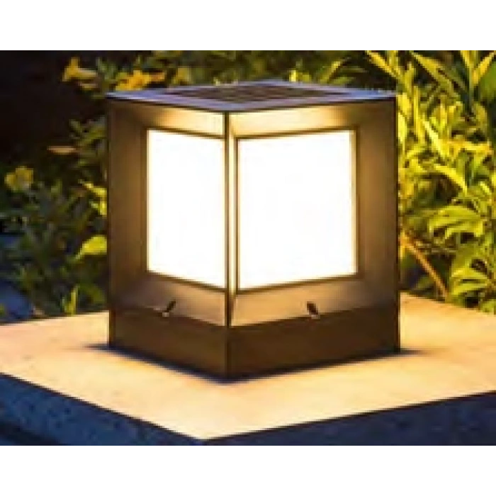 60W Solar Set Üstü Armatürü ; Kumandalı ; 1200lm ; 6500K-4000K-3200K Seçmeli