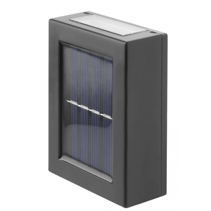 6W Solar Duvar Apliği ; 100lm ; 6500K-3200K