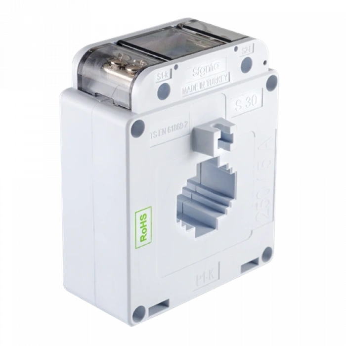 Akım Trafosu ; 100/5 A ; Class: 0,5 ; 30x10mm