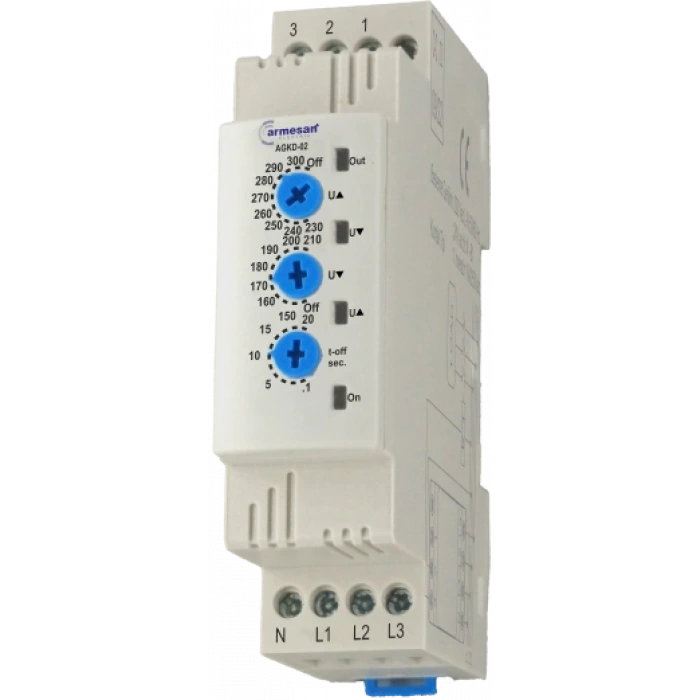 Aşırı-Düşük Gerilim Koruma Rölesi , Trifaze