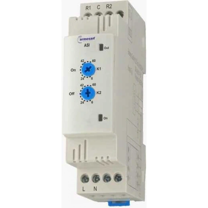 Enversör Röle , t-on:6-60sn , toff: 6-60sn