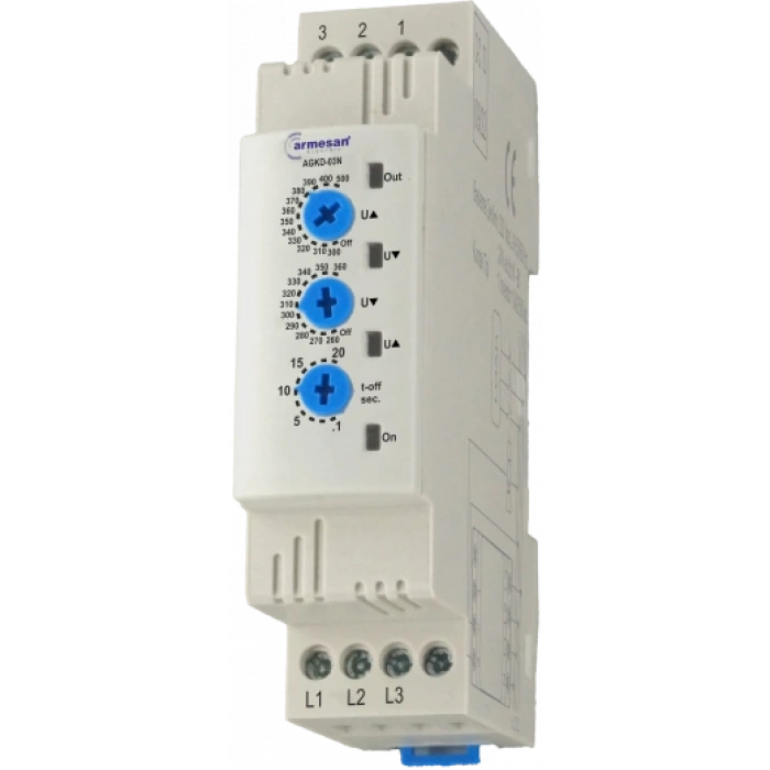 Gerilim Koruma Rölesi , Faz Kontrollü , Nötürsüz