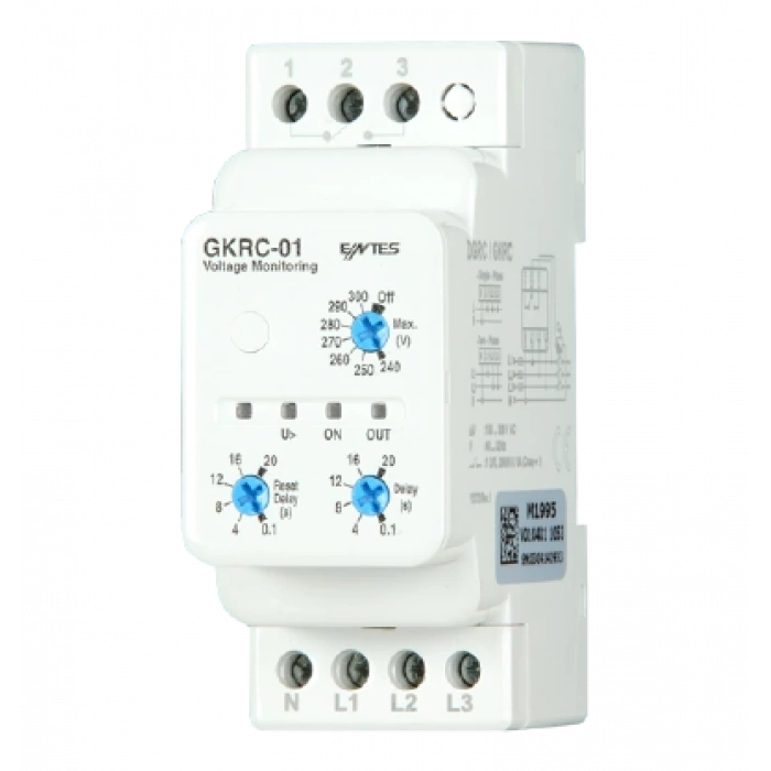 GKRC-01 Gerilim Koruma Rölesi