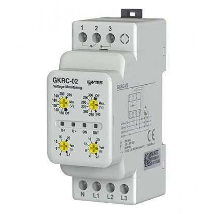 GKRC-02 Gerilim Koruma Rölesi