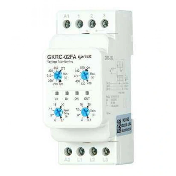 GKRC-02FA Gerilim Koruma Rölesi