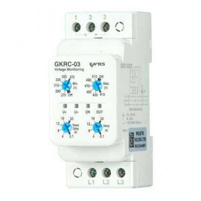 GKRC-03 Gerilim Koruma Rölesi