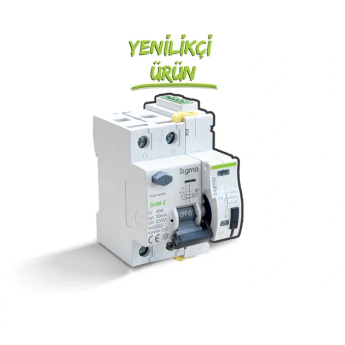 Kaçak Akım Koruma Şalteri Otomatik Yeniden Kapama Ünitesi (230V)