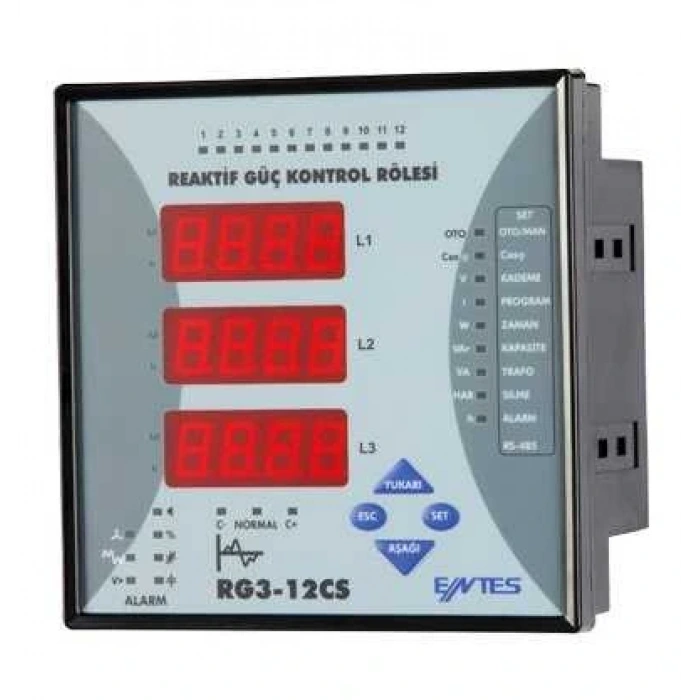 RG3-12C Reaktif Güç Kontrol Rölesi