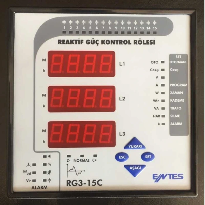 RG3-15CLS Reaktif Güç Kontrol Rölesi