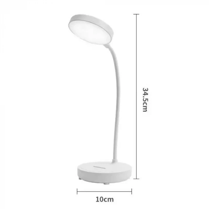 Şarjlı Dokunmatik Masa Lambası ; Dimmer Özellikli ;6500K-4000K-3200K