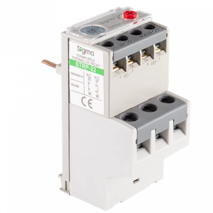 Termik Röle ; Anma Akımı 0.25A ; SCG-9…SCG-25 Kontaktörler için