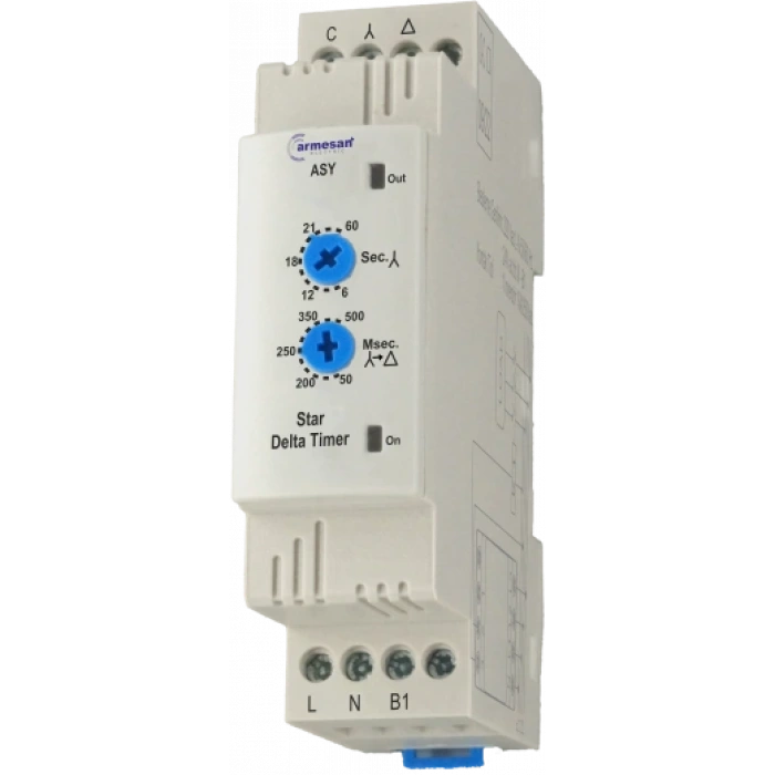 Yıldız Üçgen Rölesi , Y:6sn-60sn