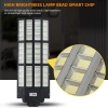 2000W Solar Sokak Armatürü ; Sensörlü Ve Kumandalı ; 32000lm ; 6500K
