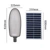 400W Solar Sokak Armatürü ; Kumandalı ; 10000lm ; 6500K