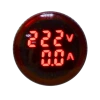 Ledli Voltmetre / Ampermetre Göstergeli Sinyal Lambaları; Renk: Kırmızı