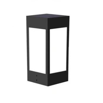 10W Solar Bahçe Armatürü ; 200lm ; 6500K-3200K