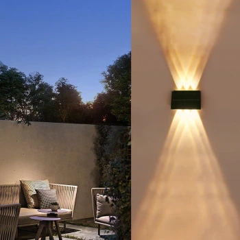 12W Solar Duvar Apliği ; 200lm ; 3200K