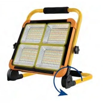 200W Solar Mobil Projektör ; 1200lm ; 6500K-3200K Seçmeli