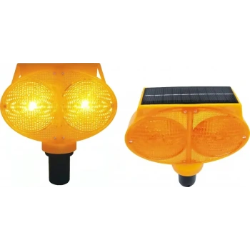 20W Solar Fener ; 320lm ; İKAZ